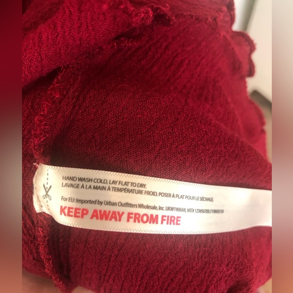 Free People Red Backless Maxi Dress - Picture 7 of 12